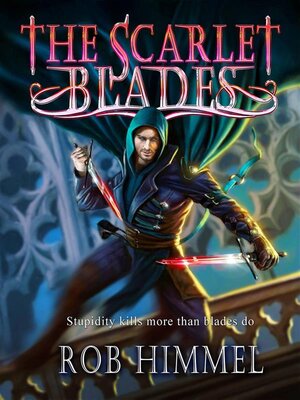 cover image of The scarlet blades